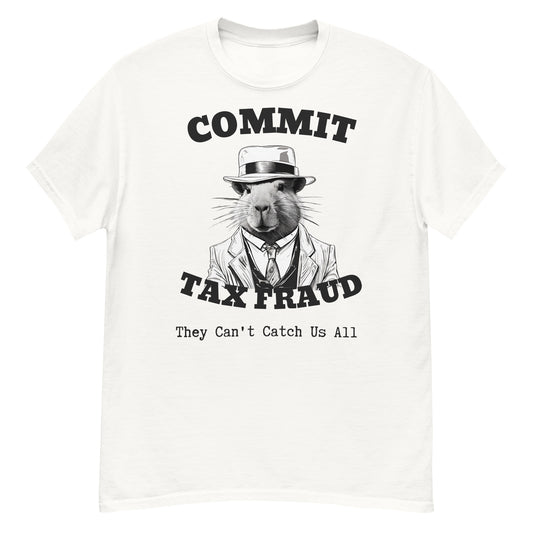 Commit Tax Fraud Capybara Unisex T-shirt